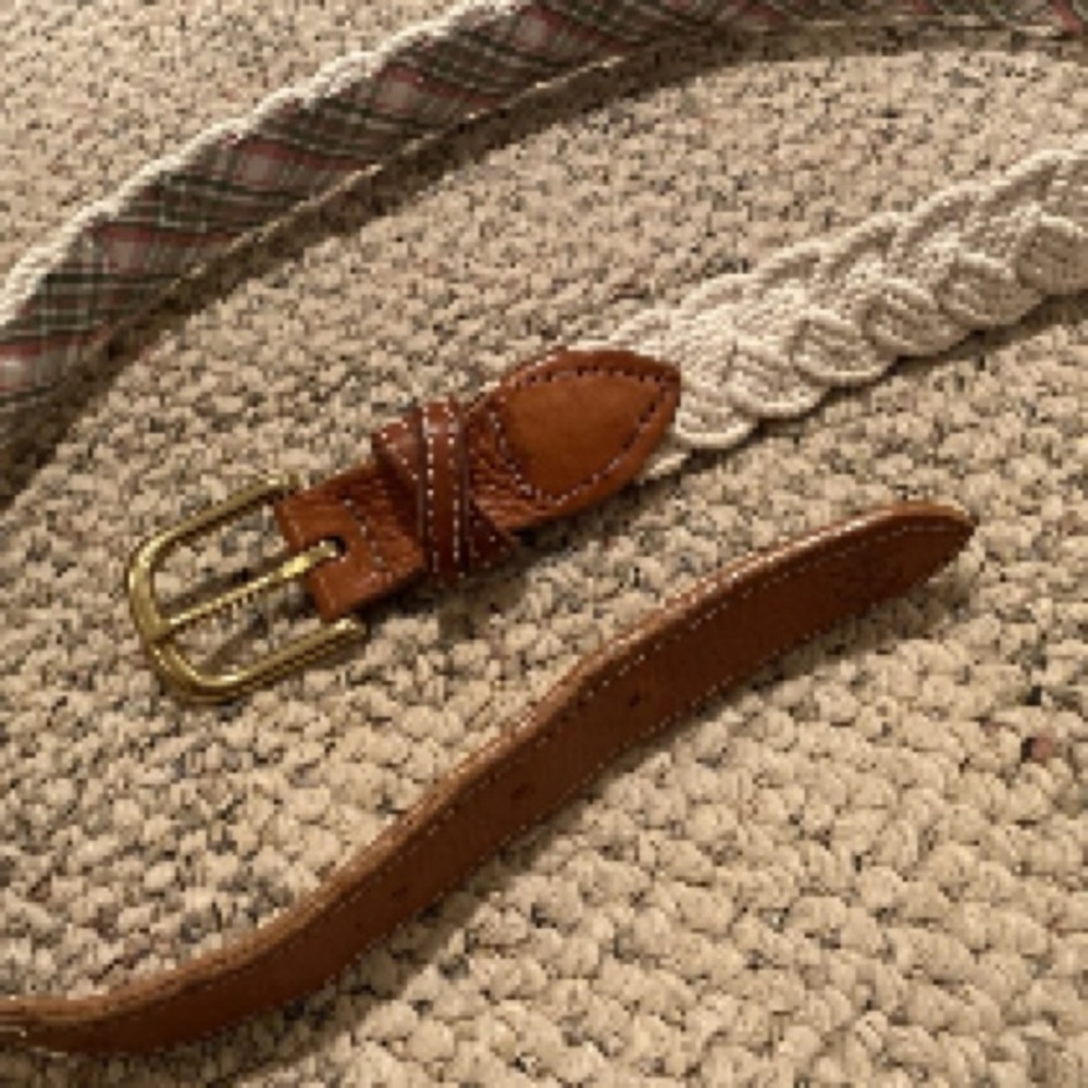 Kiel James Patrick hand-crafted braided nautical belt